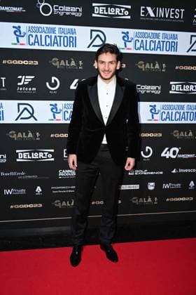 Milan, Red carpet Great football gala - AIC Milan, Red carpet Gran gala del calcio - AIC In the photo: Khvicha Kvaratskhelia Milan Italy  Copyright: xIPA ABACAx
