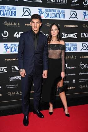Milan, Red carpet Great football gala - AIC Milan, Red carpet Gran gala del calcio - AIC In the photo: Giovanni Di Lorenzo Milan Italy  Copyright: xIPA ABACAx