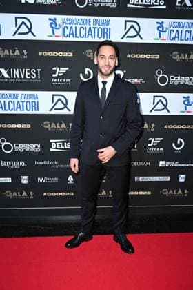 Milan, Red carpet Great football gala - AIC Milan, Red carpet Grand football gala - AIC In the photo: Hakan Ã?alhanoÄülu Milan Italy  Copyright: xIPA ABACAx