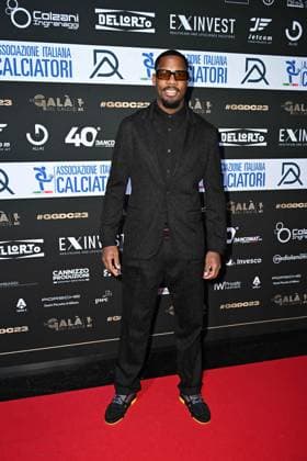 Milan, Red carpet Great football gala - AIC Milan, Red carpet Gran gala del calcio - AIC In the photo: Mike Peterson Maignan Milan Italy  Copyright: xIPA ABACAx