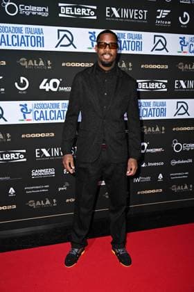 Milan, Red carpet Great football gala - AIC Milan, Red carpet Gran gala del calcio - AIC In the photo: Mike Peterson Maignan Milan Italy  Copyright: xIPA ABACAx