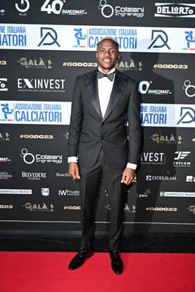 Milan, Red carpet Gran gala del calcio - AIC In the photo: Victor James Osimhen  Copyright: xManuelexMangiarottix xipa-agencyx xMangiarotti Terenghix 0371640897st