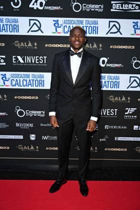 Milan, Red carpet Gran gala del calcio - AIC In the photo: Victor James Osimhen  Copyright: xManuelexMangiarottix xipa-agencyx xMangiarotti Terenghix 0371640918st