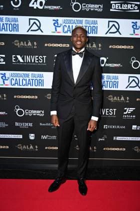 Milan, Red carpet Gran gala del calcio - AIC In the photo: Victor James Osimhen  Copyright: xManuelexMangiarottix xipa-agencyx xMangiarotti Terenghix 0371640926st