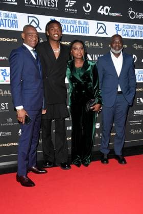 Milan, Red carpet Gran gala del calcio - AIC - Rafael Leao  Copyright: xAlbertoxTerenghix xipa-agency.nex xMangiarotti Terenghix 0371650185st