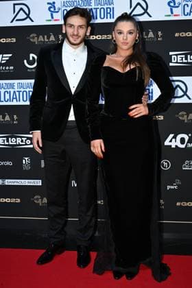 Db Milano 04 12 2022 - Gran Gala del Calcio Aic 2023 foto Daniele Buffa Image nella foto: Khvicha Kvaratskhelia-Nitsa Tavadze 