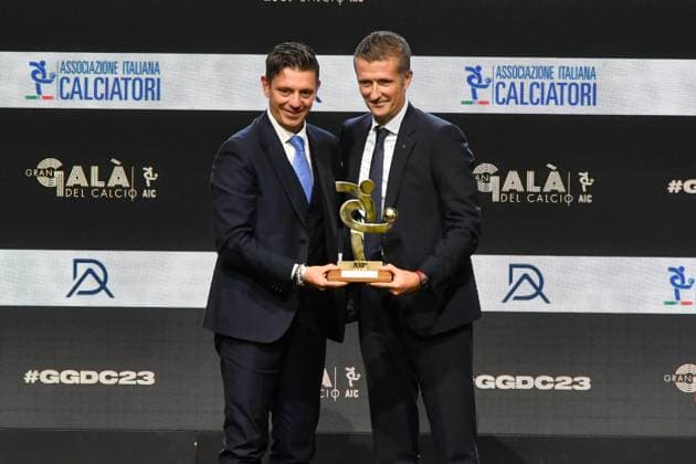 Photo Claudio Furlan LaPresse 04-12-2023 Milan, Italy - Grand Football Gala organized by AIC  Copyright: xClaudioxFurlan LaPressex