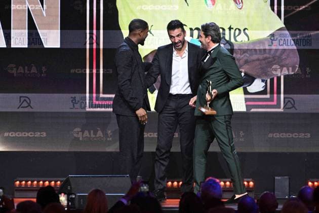 Milan, Gran gala del calcio - AIC awards ceremony Milan, Gran gala del calcio - AIC awards ceremony In the photo: Maike Maignan Milan Italy  Copyright: xIPA ABACAx