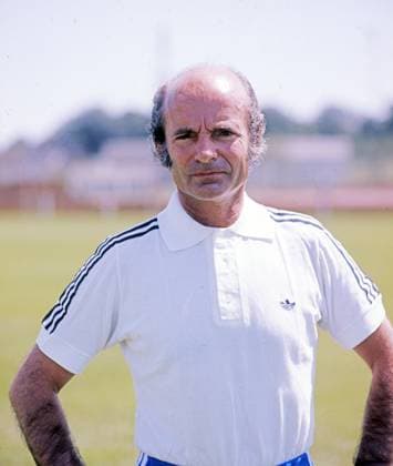 14 07 75 TSV 1860 Munich photo session 1975 1976 Germany, Munich, 14 07 1975, Football, Bundesliga, FC Bayern Munich photo session season 1975 1976 Dettmar Cramer Coach