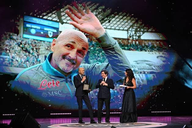 Ninth edition Gazzetta Sports Award Cruis Edition in the picture Urbano Cairo awards Luciano Spaletti coach of the year  Copyright: xAgostinoxGemito IPAxSportx xipa-x xx IPA_42054808 IPA_Agency_IPA42054808