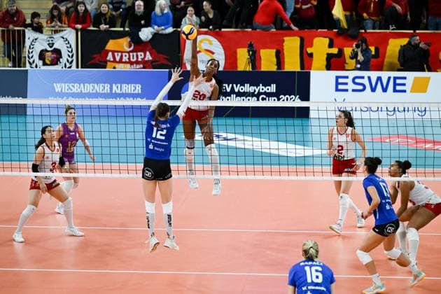 Volleyball, Women, CEV Challenge Cup, VC Wiesbaden - Galatasaray Daikin Istanbul