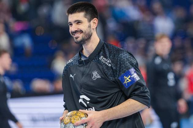 Handball, THW centre back Eduardo Gurbindo moves to Besiktas Istanbul in the summer, archive pictures