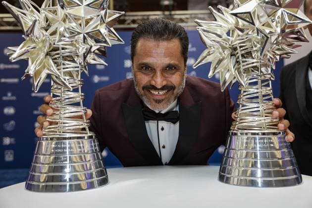 Bilder des Jahres 2023, Sport 12 Dezember Sport Themen der Woche KW49 Sport Bilder des Tages AL-ATTIYAH Nasser, FIA World Rally-Raid Championship - Champion, portrait during the 2023 FIA Prize Giving Ceremony in Baky on December 8, 2023 at Baku Convention Center in Baku, Azerbaijan - FIA PRIZE GIVING 2023 - BAKU DPPI Panoramic  _LF34981