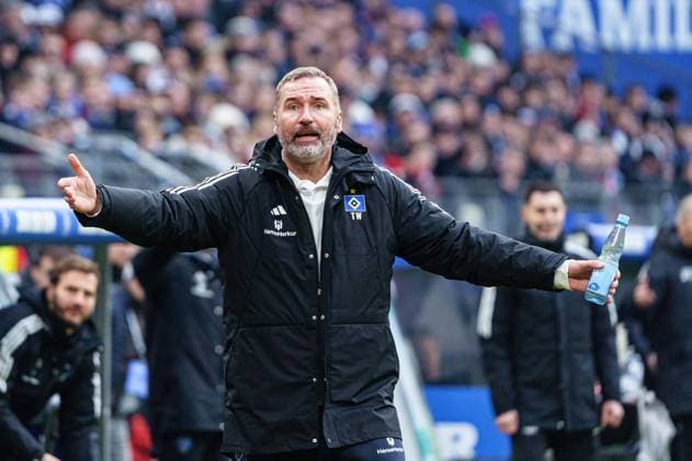 Tim Walter Hamburger SV, Coach GER, Hamburger SV vs SC Paderborn 07, Football, 2 Bundesliga, Matchday 16, Season 2023 2024, 09 12 2023 DFL REGULATIONS PROHIBIT ANY USE OF PHOTOGRAPHS AS IMAGE SEQUENCES AND OR QUASI VIDEO GER, Hamburger SV vs SC Paderborn 07, Football, 2 Bundesliga, Matchday 16, Season 2023 2024, 09 12 2023 Hamburg Copyright: xEibner-Pressefoto MarcelxvonxFehrnx EP_MFN