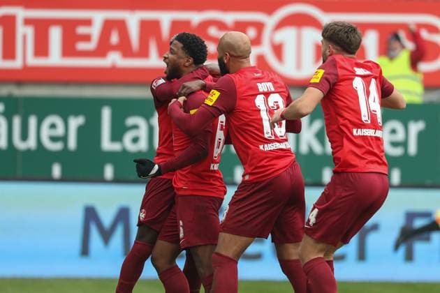 09 12 2023, xusrbx, Fußball 2 Bundesliga, 1 FC Kaiserslautern Hertha BSC Berlin emspor, Almamy Toure 1 FC Kaiserslautern, 6 ,Torschuetze zum 1 0, Torjubel, DFL DFB REGULATIONS PROHIBIT ANY USE OF PHOTOGRAPHS as IMAGE SEQUENCES and or QUASI VIDEO Kaiserslautern