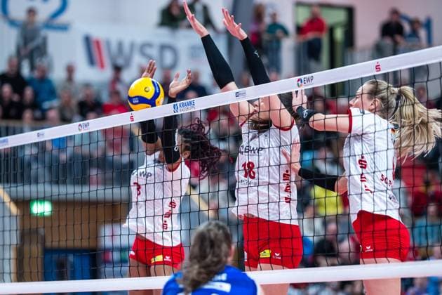 VBL Volleyball Bundesliga SC Potsdam Alianz MTV Stuttgart 9 12 2023 VBL Volleyball Bundesliga SC Potsdam Allianz MTV Stuttgart 9 12 2023 Copyright: xBEAUTIFULxSPORTS NicolxMarschallx