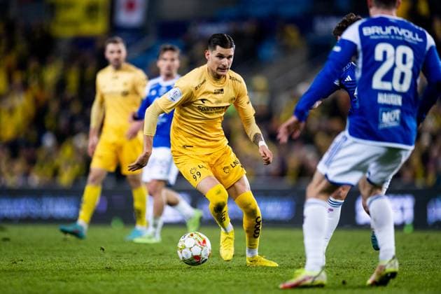 231209 Nino Zugelj of Bodo Glimt during the cup final match between Bodo Glimt and Molde on December 9, 2023 in Oslo Photo Jon Olav Nesvold BILDBYRAN COP 217 JE0076 fotboll football soccer fotball nm bodo glimt bodo glimt molde bbeng  Copyright: JONxOLAVxNESVOLD BB231209JE144