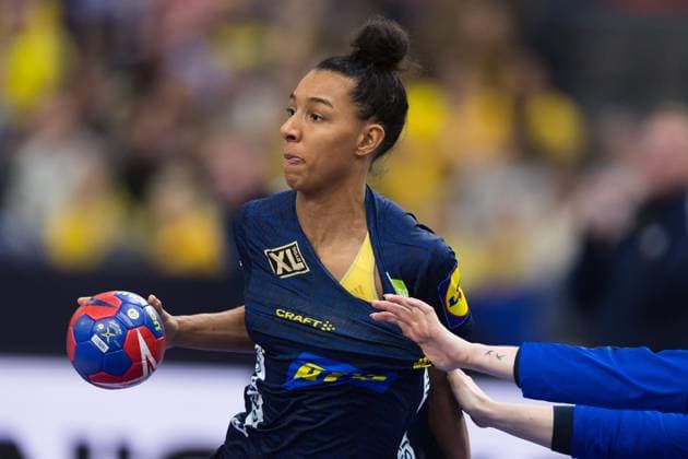 231209 Jamina Roberts of Sweden ahead of the IHF Women?s World Championship handball match between Hungary and Sweden on December 9, 2023 in Gothenburg Photo Michael Erichsen BILDBYRAN COP 89 MI0581 handball handball handball handball handball handball bbeng vm handball vm handbolls vm ihf handball world championship world handball championship 2023 world championship 2023 united kingdom sweden hungary dam bbeng  Copyright: MICHAELxERICHSEN BB231209MI063