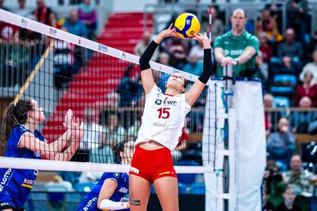 VBL Volleyball Bundesliga SC Potsdam Allianz MTV Stuttgart 09 12 2023 VBL Volleyball Bundesliga SC Potsdam Allianz MTV Stuttgart 9 12 2023 Copyright: xBEAUTIFULxSPORTS NicolxMarschallx