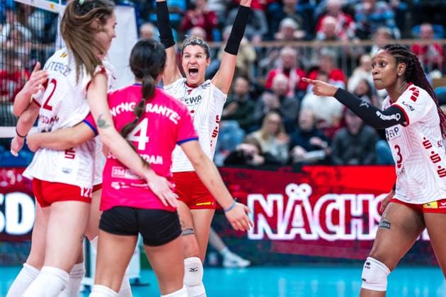 VBL Volleyball Bundesliga SC Potsdam Allianz MTV Stuttgart 09 12 2023 VBL Volleyball Bundesliga SC Potsdam Allianz MTV Stuttgart 9 12 2023 Copyright: xBEAUTIFULxSPORTS NicolxMarschallx