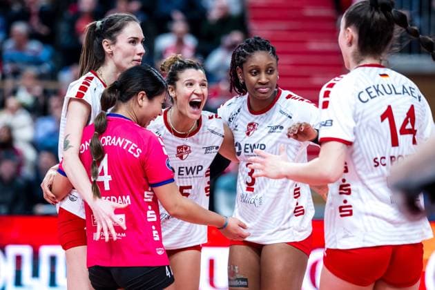 VBL Volleyball Bundesliga SC Potsdam Allianz MTV Stuttgart 09 12 2023 VBL Volleyball Bundesliga SC Potsdam Allianz MTV Stuttgart 9 12 2023 Copyright: xBEAUTIFULxSPORTS NicolxMarschallx