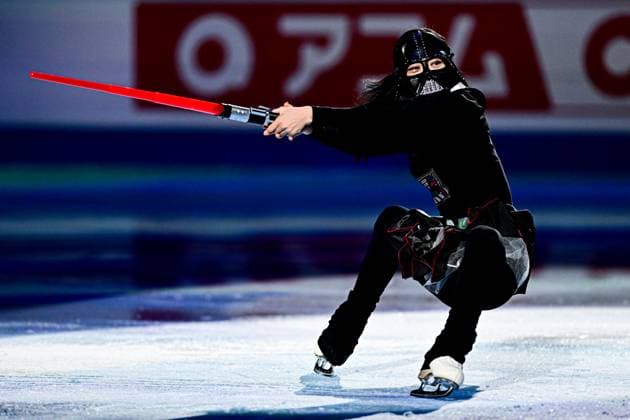 Bilder des Jahres 2023, Sport 12 Dezember Sport Themen der Woche KW49 Sport Bilder des Tages Hana YOSHIDA (JPN), during the Exhibition Gala, at the ISU Grand Prix of Figure skating, Eiskunstlauf Final 2023, at National Indoor Stadium, on December 10, 2023 in Beijing, China. Noxthirdxpartyxsales  (238013529)
