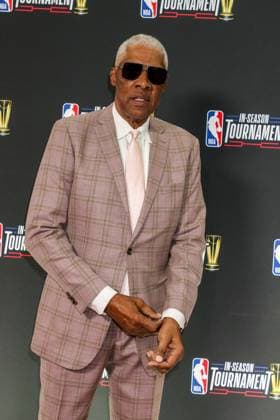 LAS VEGAS, NV - DECEMBER 9: Julius Erving arriving at the NBA, Basketball Herren, USA In-Season Tournament Finals Arrivals at the T Mobile Arena in Las Vegas, Nevada, on December 9, 2023. Copyright: xDeeCeexCarterx