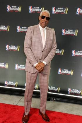 LAS VEGAS, NV - DECEMBER 9: Julius Erving arriving at the NBA, Basketball Herren, USA In-Season Tournament Finals Arrivals at the T Mobile Arena in Las Vegas, Nevada, on December 9, 2023. Copyright: xDeeCeexCarterx