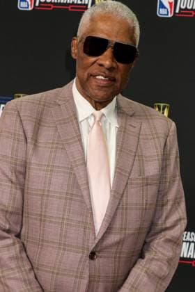 LAS VEGAS, NV - DECEMBER 9: Julius Erving arriving at the NBA, Basketball Herren, USA In-Season Tournament Finals Arrivals at the T Mobile Arena in Las Vegas, Nevada, on December 9, 2023. Copyright: xDeeCeexCarterx