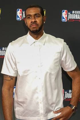 LAS VEGAS, NV - DECEMBER 9: LaMarcus Aldridge arriving at the NBA, Basketball Herren, USA In-Season Tournament Finals Arrivals at the T Mobile Arena in Las Vegas, Nevada, on December 9, 2023. Copyright: xDeeCeexCarterx