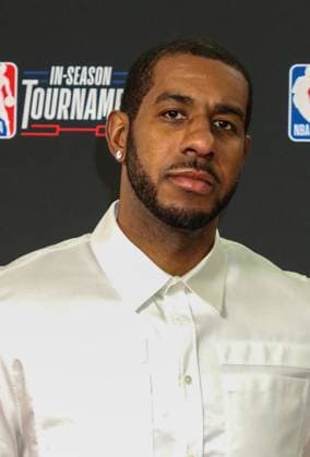 LAS VEGAS, NV - DECEMBER 9: LaMarcus Aldridge arriving at the NBA, Basketball Herren, USA In-Season Tournament Finals Arrivals at the T Mobile Arena in Las Vegas, Nevada, on December 9, 2023. Copyright: xDeeCeexCarterx