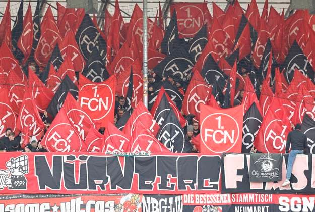 10 12 2023 Soccer season 2023 2024 2 Soccer Bundesliga 16 Matchday SV Elversberg 1 FC Nürnberg FCN Club Sportfoto Zink DaMa xdaxmax DFL regulations prohibit any use of photographs as image sequences and or quasi video only for editorial use Choreography of Clubfan Clubfans FCN Fans Fans before the start of the match
