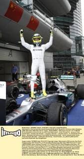 Motorsport, Formula 1, Nico Rosberg wins the Chinese GP