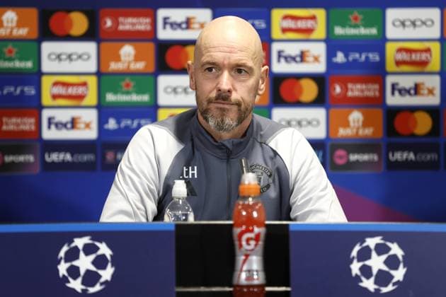 Football, CL, Manchester United press conference