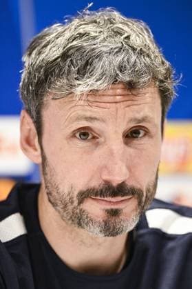 Antwerp s head coach Mark van Bommel pictured during a press conference, PK, Pressekonferenz of Belgian soccer team Royal Antwerp FC, on Tuesday 12 December 2023 in Antwerp. The team is preparing for tomorrow s game against Spanish club FC Barcelona, Barca on day six of the Champions League group stage, in group H. TOM GOYVAERTS TomxGoyvaerts  x82157986x