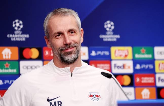 Football, CL, RB Leipzig, Press conference