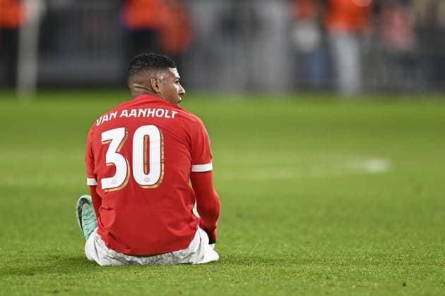 EINDHOVEN, 12-12-2023, Philips Stadion, UEFA Champions League Football, season 2023 2024, Match between PSV and Arsenal. PSV player Patrick van Aanholt PSV - Arsenal  x23497196x Copyright: