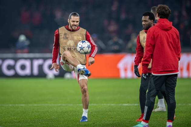 UEFA Champions League 1 FC Union Berlin vs Real Madrid Berlin, 12 12 2023 Christopher Trimmel 1 FC Union Berlin, 28 in warm up UEFA Champions League 1 FC Union Berlin vs Real Madrid, Olympiastadion, Berlin, 12 12 2023 Copyright: xBEAUTIFULxSPORTS LucianoxLimax