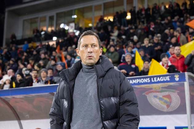 SOCCER - UEFA CL, RBS vs Benfica SALZBURG,AUSTRIA,12.DEC.23 - SOCCER - UEFA Champions League, group stage, Red Bull Salzburg vs SL Benfica. Image shows head coach Roger Schmidt (Benfica).  GEPAxpictures xGintarexKarpaviciute