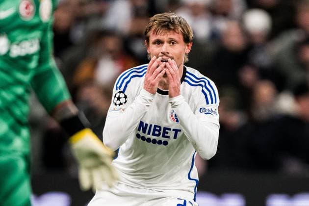 231212 Peter Ankersen of FC Copenhagen looks dejected during the UEFA Champions League football match between FC Copenhagen and Galatasaray on December 12, 2023 in Copenhagen Photo Petter Arvidson BILDBYRAN kod PA PA0704 fotboll football soccer fotball champions league fc copenhagen galatasaray bbeng depp  Copyright: PETTERxARVIDSON BB231212PA048