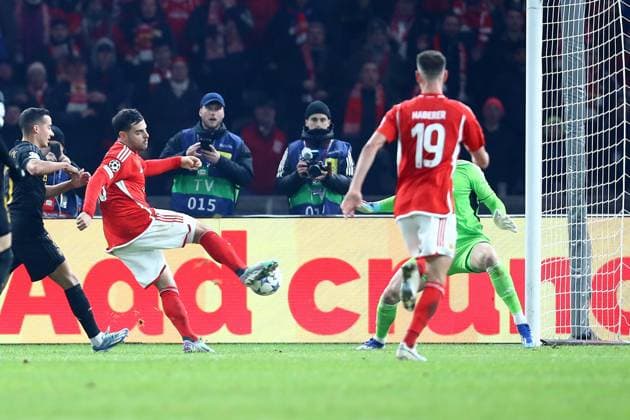 12 12 2023, xtgx, Fußball UEFA Champions League, Union Berlin Real Madrid emspor, v l Kevin Volland 1 FC Union Berlin erzielt das Tor zum scores the goal 1 0 DFL DFB REGULATIONS PROHIBIT ANY USE OF PHOTOGRAPHS as IMAGE SEQUENCES and or QUASI VIDEO Berlin
