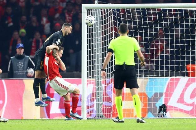 12 12 2023, xtgx, football UEFA Champions League, Union Berlin Real Madrid emspor, v l Joselu Real Madrid scores the goal 1 1 DFL DFB REGULATIONS PROHIBIT ANY USE OF PHOTOGRAPHS as IMAGE SEQUENCES and or QUASI VIDEO Berlin