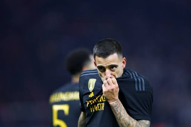 2023.12.12 Berlin Pilka nozna UEFA Liga Mistrzow Union Berlin - Real Madryt N z Joselu bramka gol radosc na 2-1 Foto Pawel Andrachiewicz PressFocus 2023.12.12 Berlin Football UEFA Champions League Union Berlin - Real Madrid Joselu bramka gol radosc na 2-1 Credit: Pawel Andrachiewicz PressFocus NEWSPIX.PL --- Newspix.pl  20231212_PF_PA097