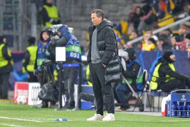 SOCCER - UEFA CL, RBS vs Benfica SALZBURG,AUSTRIA,12.DEC.23 - SOCCER - UEFA Champions League, group stage, Red Bull Salzburg vs SL Benfica. Image shows head coach Roger Schmidt (Benfica).  GEPAxpictures xChristianxMoser