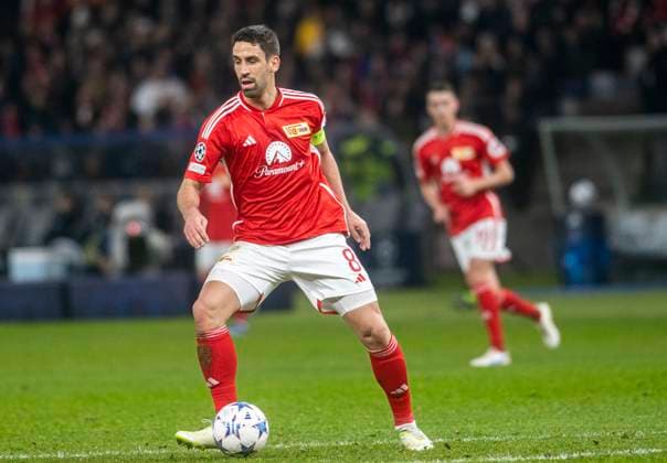 12 12 2023, Football, UEFA, Men, Champions League, Group C, Matchday 6, 1 FC Union Berlin Real Madrid 2 3 Rani Khedira 1 FC Union Berlin Berlin Olympiastadion Berlin Germany
