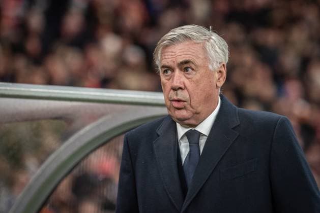 UEFA Champions League 1 FC Union Berlin vs Real Madrid Berlin, 12 12 2023 Carlo Ancelotti Coach Real Madrid UEFA Champions League 1 FC Union Berlin vs Real Madrid, Olympiastadion, Berlin, 12 12 2023 Copyright: xBEAUTIFULxSPORTS LucianoxLimax