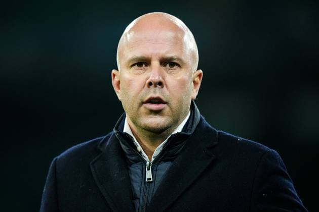 UEFA Champions League: Celtic v Feyenoord Glasgow - Feyenoord coach Arne Slot during the 6th leg of the UEFA Champions League group stage between Celtic v Feyenoord at Celtic Park on 13 December 2023 in Glasgow, Scotland. Copyright: xYannickxVerhoevenx