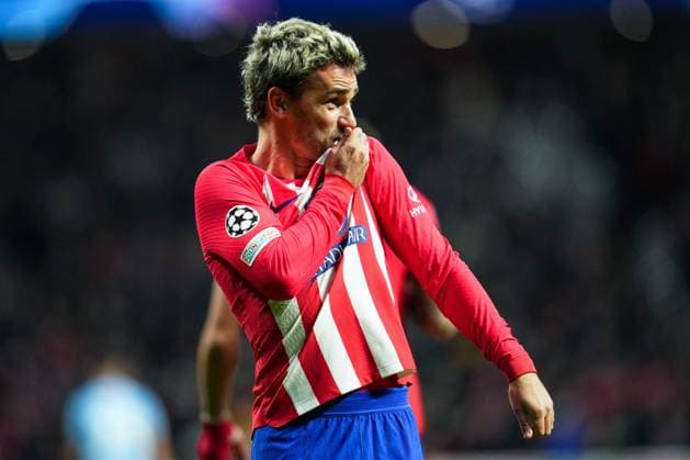 Antoine Griezmann of Atletico de Madrid celebrates his goal Atletico de Madrid v SS Lazio, UEFA Champions League match, Group E, date 6. Football, Civitas Metropolitano Stadium, Madrid, Spain - 13 December 2023 Editorial use only  Copyright: xPRESSINPHOTO Shutterstockx 14256702d