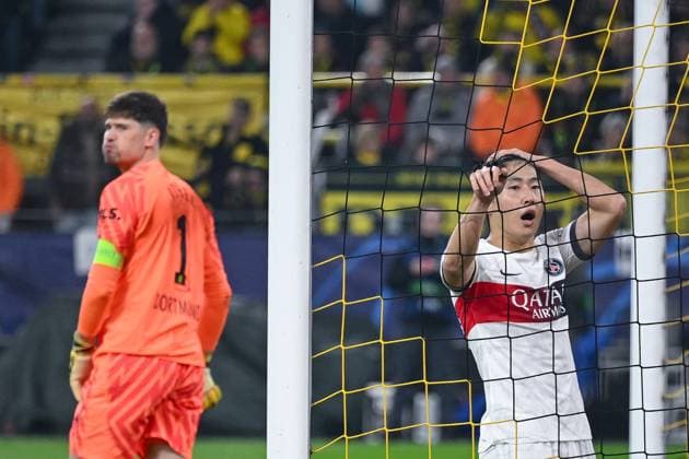 13 12 2023, Football, UCL, UEFA Champions League, Group stage, Matchday 6, Season 2023 2024, Borussia Dortmund Paris St Germain, Kang In Lee Paris St Germain xRHR PHOTO TKx Copyright: TeresaxKroeger RHR-FOTOx RHR-FOTO TK