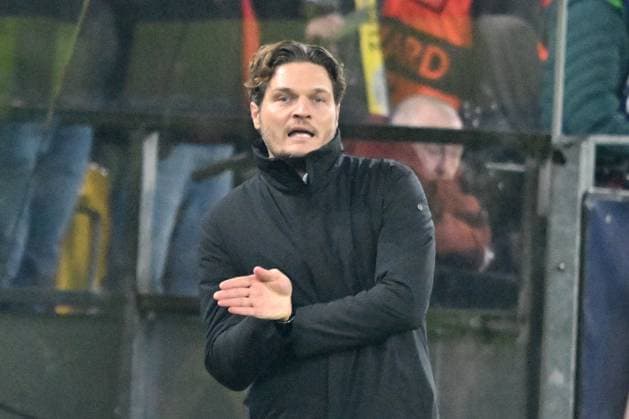 13 12 2023, xsltx, Football UEFA Champions League, Borussia Dortmund Paris St Germain PSG emspor, v l Coach Edin Terzic Borussia Dortmund DFL DFB REGULATIONS PROHIBIT ANY USE OF PHOTOGRAPHS as IMAGE SEQUENCES and or QUASI VIDEO Dortmund